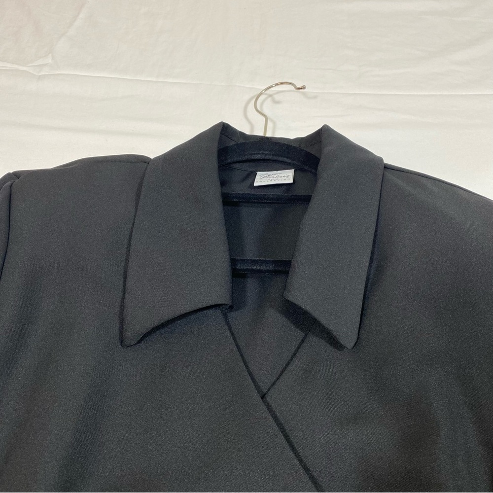 Giorgio Fiorlini Plus Collection Skirt Shirt Two Piece Black Semi-Formal… - Picture 4 of 16